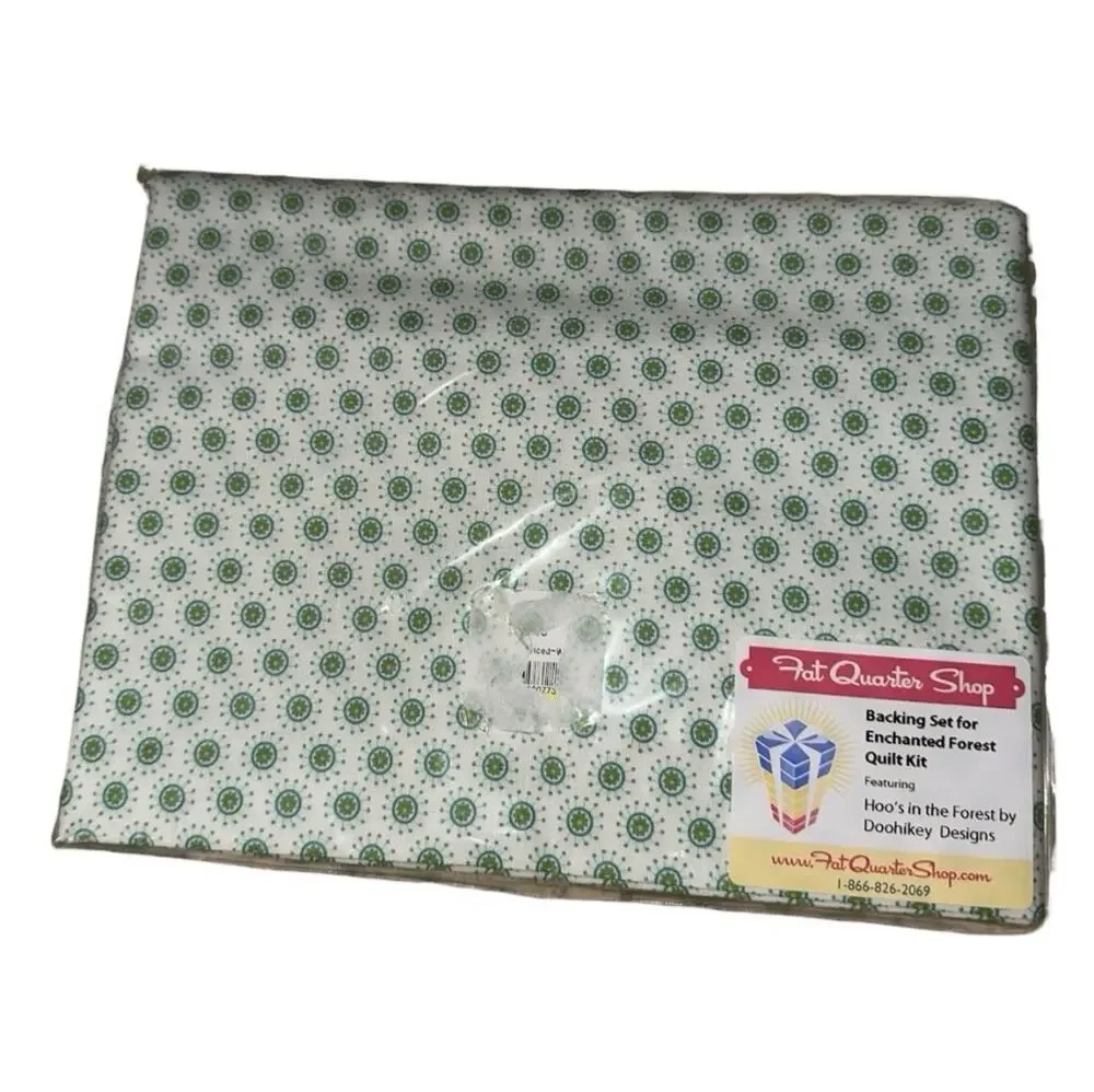 Fat Quarter Shop Backing Set For Enchanted Forest Hoo’s in the Doohikey New Kit